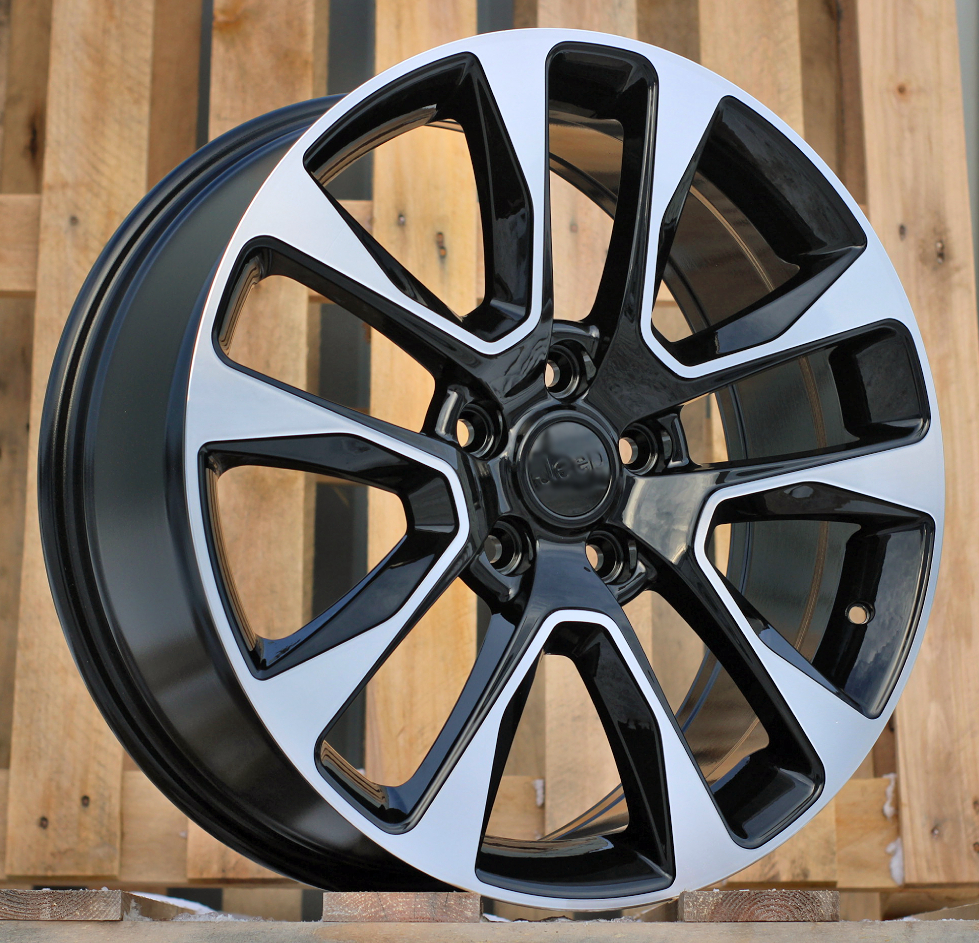R20x8 5X127 ET 50 71.5 B5536 Black Polished (MB) For JEEP (K4) (C-030)