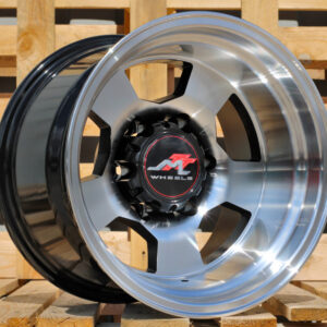 R15x12 6X139.7 ET M78 110.1 BY472 Black Polished (MB) For 4X4 (Z2)