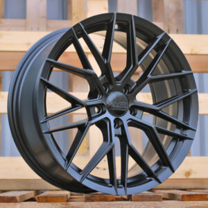 R17x7.5 5X100 ET 40 67.1 HX035 (FBX005) Black Half Matt (BLHM) For HAXER (K8) (HYBRID FORGED)