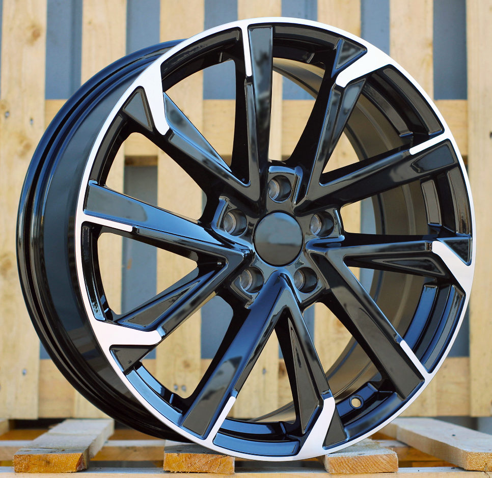 R18x7.5 5X114.3 ET 40 60.1 I5547 Black Polished (MB) For TOYOT (K7)