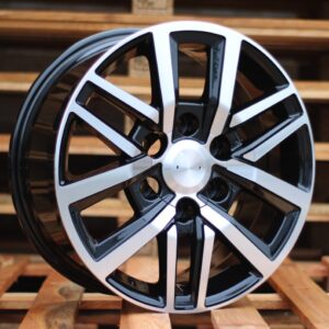 R18x7.5 6X139.7 ET 30 106.1 B1155 Black Polished (MB) For TOYOT (K3) (4x4)