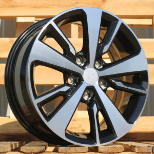 TL0400_000000001628 R16x6.5 5X114.3 ET 40 66.1 TL0400 Black Polished (MB) For NISS (R)