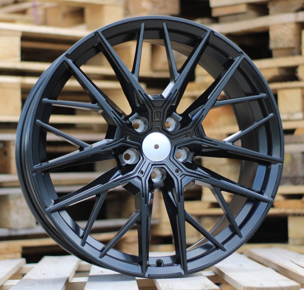 R19x8 5X112 ET 50 66.6 H5080 (YF0477) Black (BL) For BMW (P2) (HYBRID FORGED BMW 1(F40)/ 2(F44))