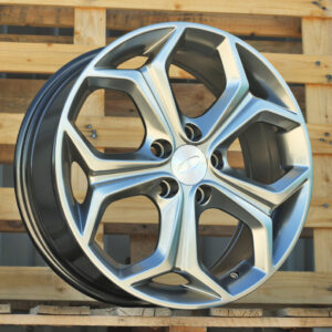 BK675_000000000056 R17x7 5X108 ET 50 63.4 BK675 Hyper Black (HB) For FORD (R)