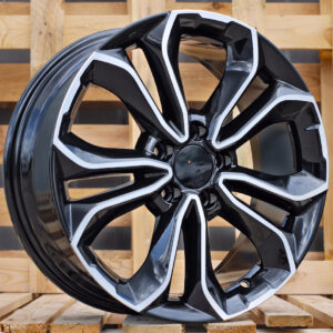 B5961_000000004589 R18x7.5 5X114.3 ET 45 64.1 B5961 Black Polished (MB) For HOND (Z7)