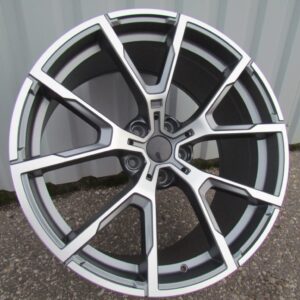 B5601_000000000003 R19x8 5X120 ET 33 72.6 B5601 Grey Polished Half Matt (MGHM) For BMW (K2) ((AKC 90 Eur))