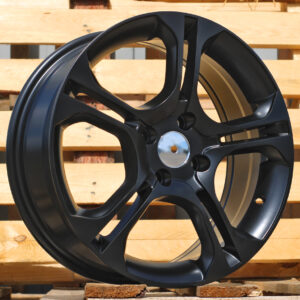 BK875_000000006250 R16x6.5 4X100 ET 37 60.1 BK875 Black Half Matt (BLHM) For RENAU (L1)