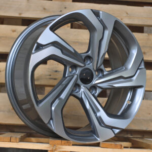 R17x7.5 5X114.3 ET 45 64.1 I7109 Grey Polished (MG) For HOND (P2)