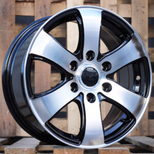 BK747_000000003648 R16x7 5X118 ET 50 71.1 BK747 Black Polished (MB) For OPEL (R+L2+P) (4x4 (max 1400kg))