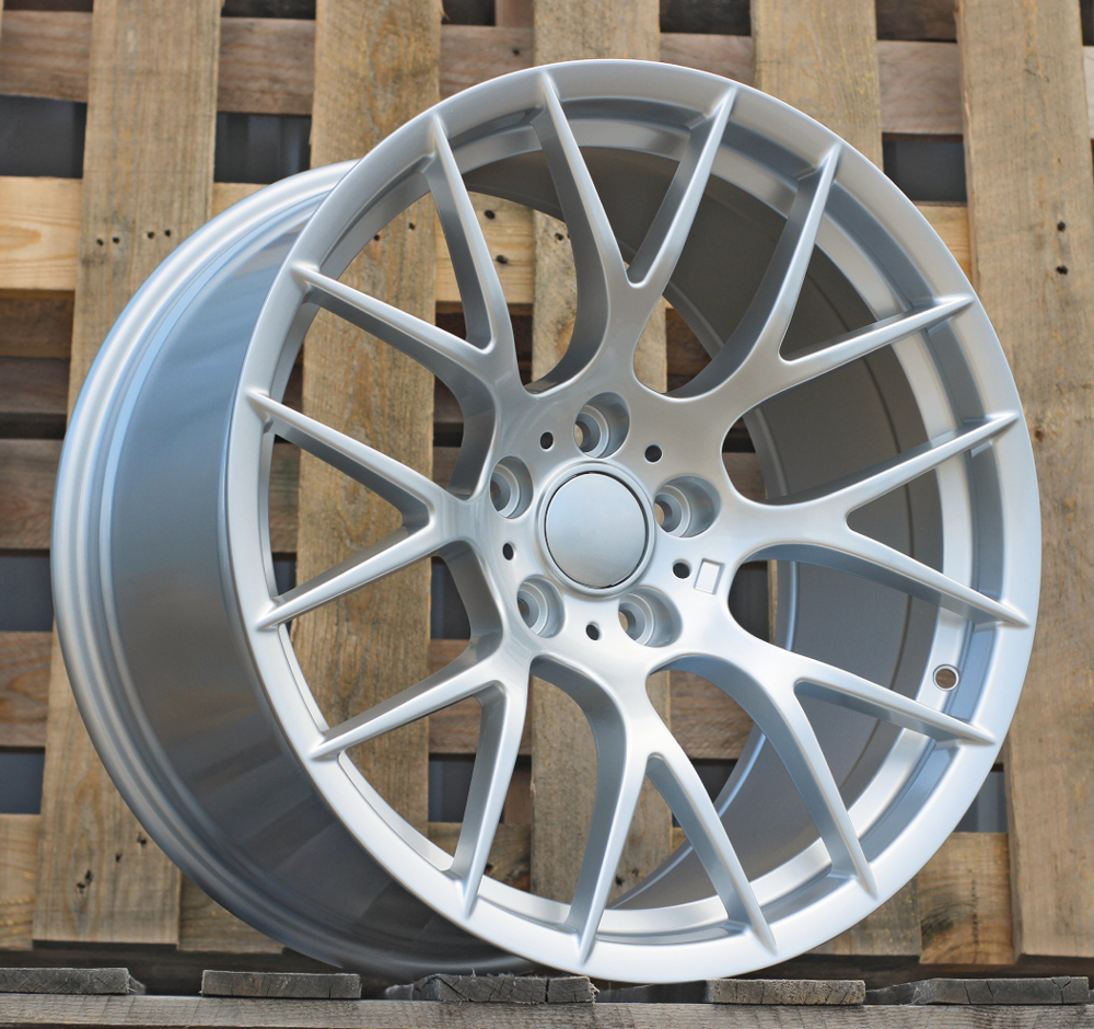 R19x10 5X120 ET 25 72.6 BYF956A Silver Shining (SS) For BMW (Z3) (HYBRID FORGED Rear+Front)