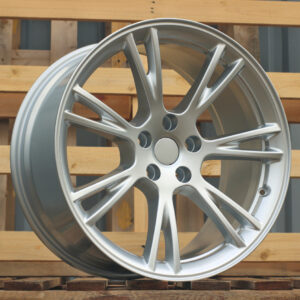 D2049_000000009934 R19x9.5 5X114.3 ET 45 64.1 D2049 (FBX283) Silver Shining (SS) For TESLA (Z6) ((Model Y) HYBRID FORGED)