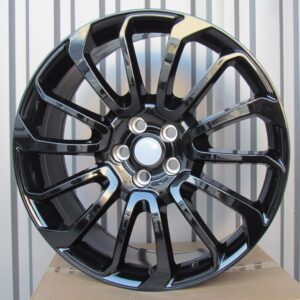 R22x9.5 5X120 ET 45 72.6 BY959 (H702F) Black (BL) For LAND (K7) (HYBRID FORGED)