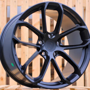 R20x10.5 5X130 ET 64 71.6 H5084 (YF5593) Black Half Matt (BLHM) For PORCH (K7) (HYBRID FORGED)