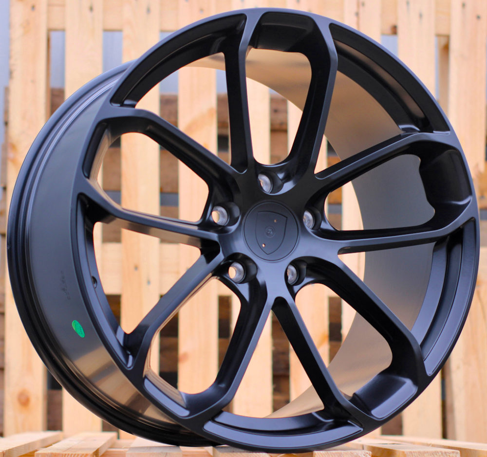 R20x10 5X130 ET 45 71.6 H5084 (A419R) Black Matt (BM) For PORCH (Z6) (Rear+Front)