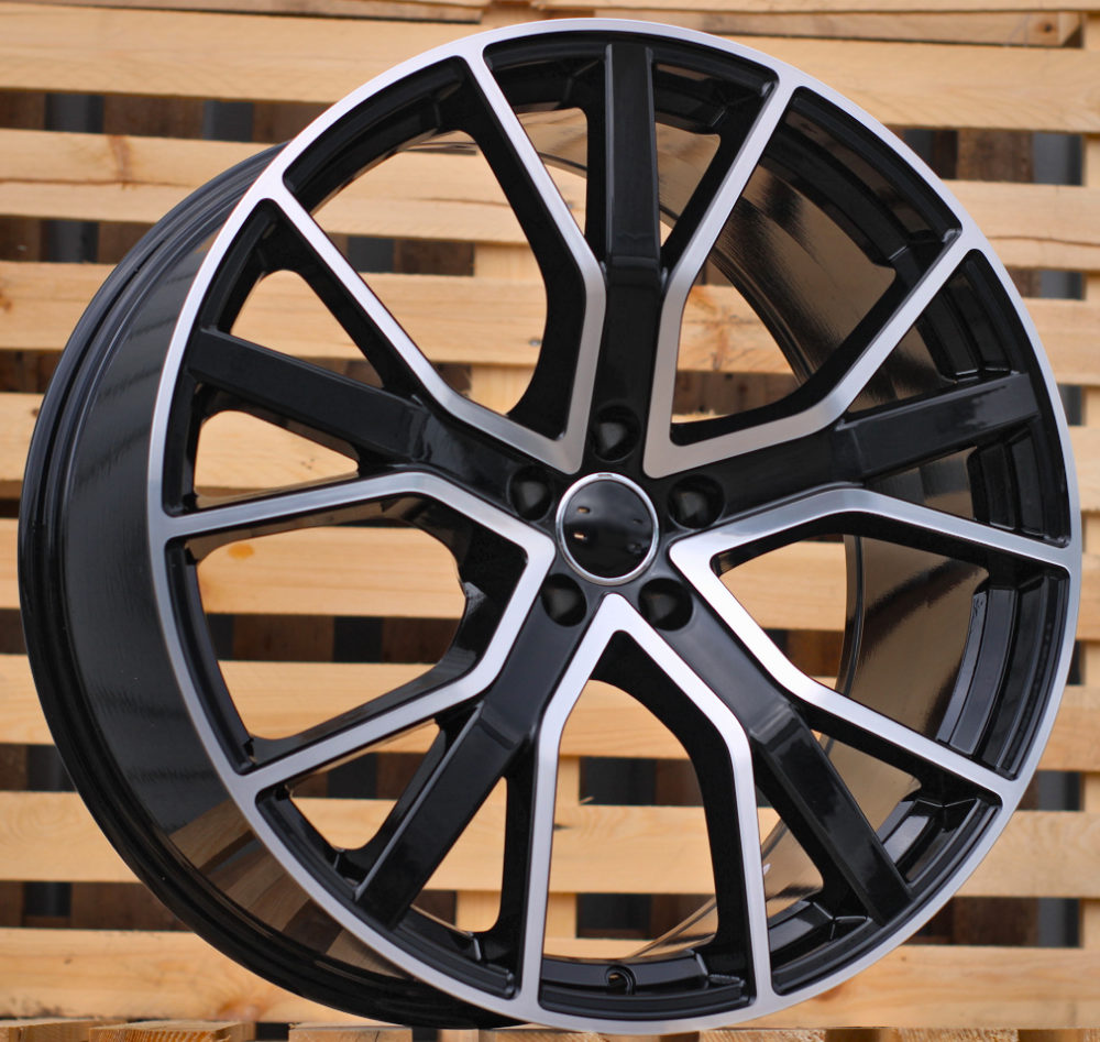 R22x10 5X112 ET 26 66.5 B5131 (FBX133) Black Polished (MB) For AUD (Z4) (HYBRID FORGED)
