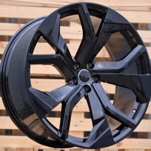 R20x9 5X112 ET 30 66.5 B1637 (H3059F) Black (BL) For AUD (M) (Q7 HYBRID FORGED)