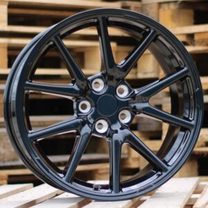 B1503_000000004530 R18x8.5 5X114.3 ET 40 64.1 B1503 Black Half Matt (BLHM) For TESLA (Z1) (Model 3)