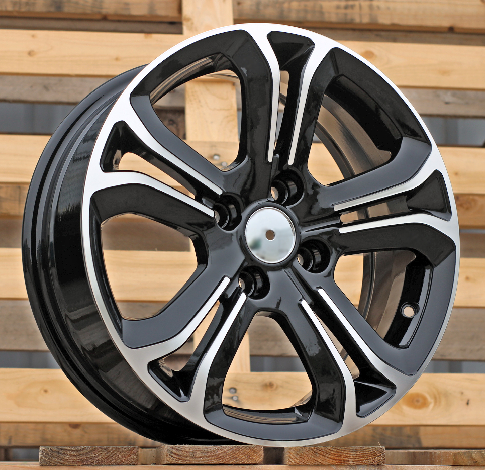 R16x6 4X108 ET 22 65.1 A5108 Black Polished (MB) For CITRO (P)