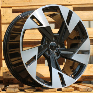 I5640_000000000429 R18x8 5X112 ET 39 66.5 I5640 Black Polished (MB) For AUD (P2) (NEW Model)