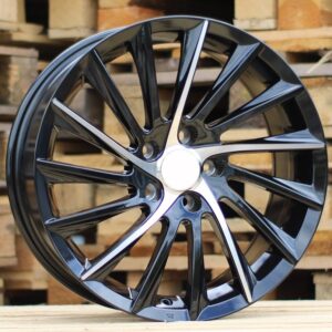 E467_000000006404 R17x7.5 5X110 ET 41 65.1 E467 (LU356) Black Polished (MB) For ALFA (P1)