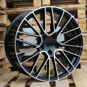 FE179_000000002559 R21x9 5X112 ET 26 66.5 FE179 (IN0261) Black Polished (MB) For PORCH (K3) (Rear+Front)