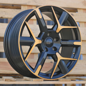 R18x8 5X112 ET 40 57.1 YF6147 Black Polished Half Matt Cooper (MBHMC) For CUPRA (K8) (HYBRID FORGED)
