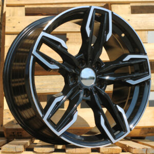 FE170_000000000612 R19x8.5 5X120 ET 38 72.6 FE170 Black Polished (MB) For BMW (Z5)