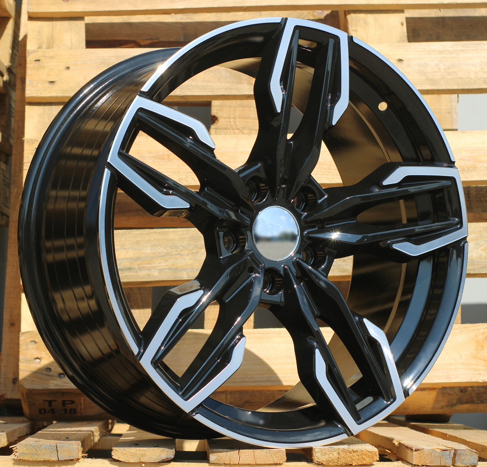 R19x8.5 5X120 ET 38 72.6 FE170 Black Polished (MB) For BMW (Z5)