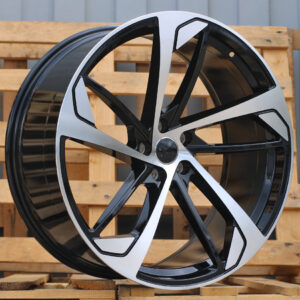 XE139_000000007493 R17x7.5 5X112 ET 36 66.5 XE139 (BK5366) Black Polished (MB) For AUD (P)