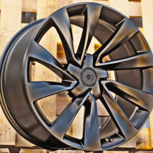 H3410F_000000006456 R19x9.5 5X114.3 ET 45 64.1 H3410F Black Half Matt (BLHM) For TESLA (M) (HYBRID FORGED (Model Y))