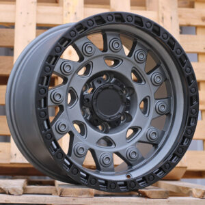 H974D_000000009077 R17x9 6X139.7 ET 0 110.1 H974D Gun Metal+Matt Lip (GMML) For 4X4 (Z5) (FUEL Style)