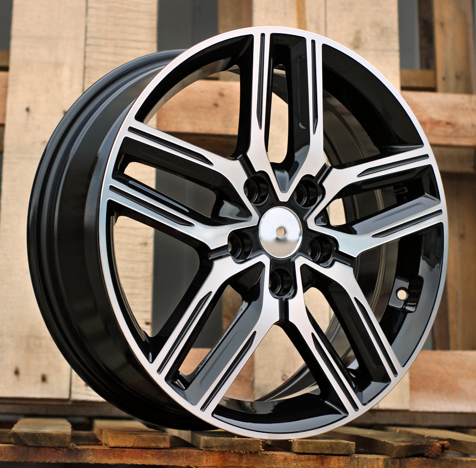 R17x6.5 5X114.3 ET 50 67.1 Y1227 Black Polished (MB) For KIA (P)