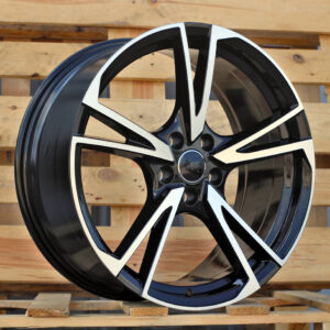 I5642_000000000429 R18x8 5X112 ET 39 66.5 I5642 Black Polished (MB) For AUD (K8)
