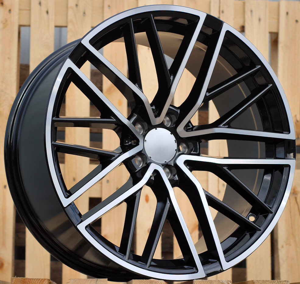 R20x9.5 5X112 ET 22 66.6 FE248 Black Polished (MB) For MER (P2+P+Z5) (GLC Class Coupe (Rear))