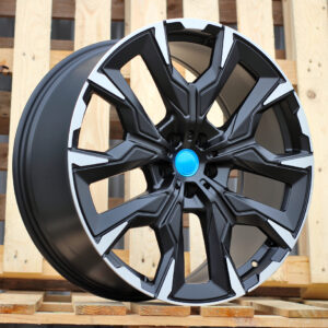 3S1349_000000009729 R19x8 5X112 ET 30 66.6 3S1349 Black Polished Half Matt (MBHM) For BMW (P) (HYBRID FORGED Rear+Front)