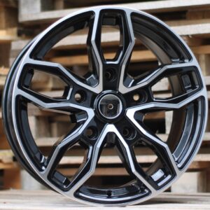 R18x8 5X160 ET 48 65.1 B1251 Black Polished (MB) For FORD (Z4+Z6) (4x4 (max 1100kg))