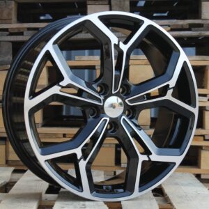 FE190_000000008375 R16x6.5 5X114.3 ET 50 67.1 FE190 (YF5690) Black Polished (MB) For KIA (K7) (HYBRID FORGED)
