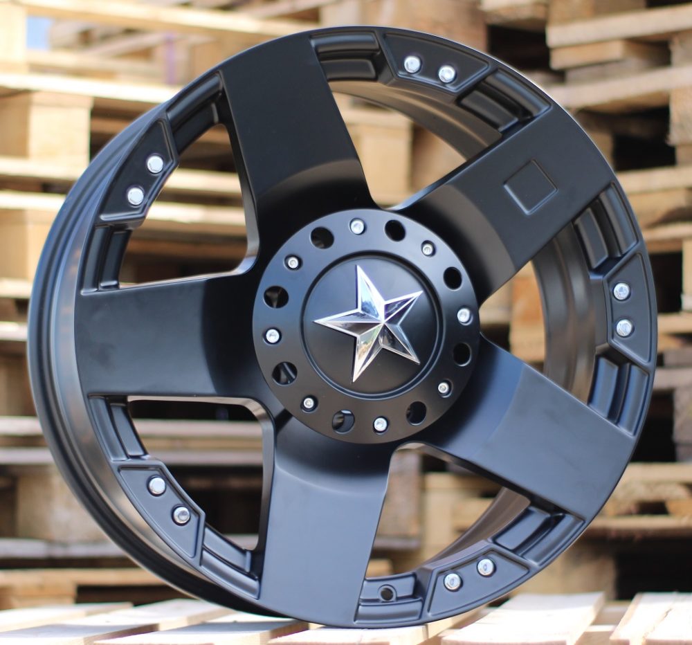 R18x9 12X132/139 ET M12 110.1 A5187 Black Matt (BM) For 4X4 (Z1)