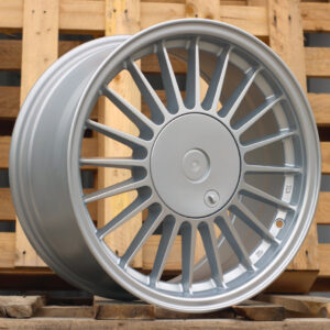 R16x8 4X100 ET 20 57.1 XF090 Silver (SI) For BMW (K4+R) (HYBRID FORGED ALPINA Style)