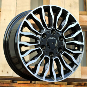 B2419_000000006901 R16x7 6X130 ET 50 84.1 B2419 Black Polished (MB) For MER (Z2)