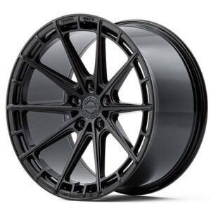 HX019F_000000008380 R18x8 5X112 ET 42 66.5 HX019F (F9793) Black Half Matt (BLHM) For HAXER (P2) (HYBRID FORGED New Design)
