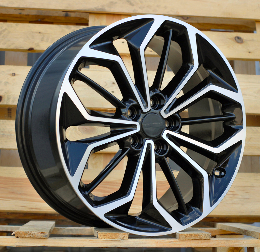 R19x8 5X108 ET 45 63.4 FE187 (IN5608) Black Polished (MB) For FORD (P2)