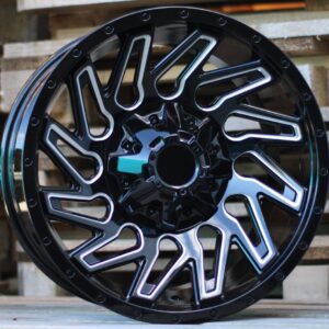 Q1283_000000001892 R17x9 6X139.7 ET M10 110.1 Q1283 Black (BL) For 4X4 (K4) (Milling)