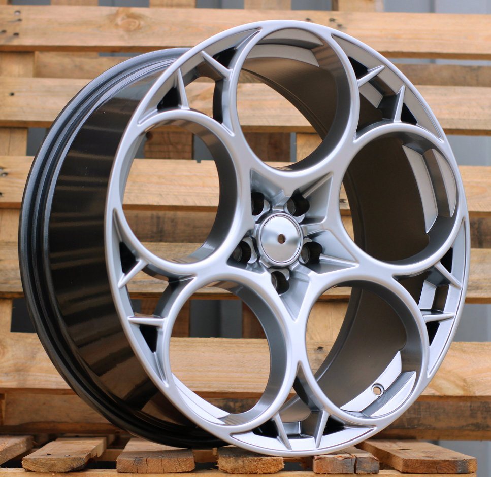 R19x8.5 5X110 ET 34 65.1 I5660 Hyper Black (HB) For ALFA (K7) ((ET31) Front+Rear)