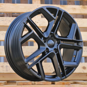 Y1243_000000009482 R18x7.5 5X112 ET 40 57.1 Y1243 (YF5667) Black Half Matt (BLHM) For VW (M) (HYBRID FORGED)