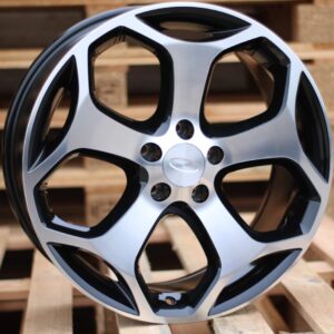 R16x6.5 5X108 ET 50 63.4 BK871 Black Polished (MB) For FORD (R)