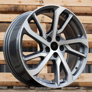FBX326_000000010278 R18x7.5 5X108 ET 50 63.4 FBX326 Grey Polished (MG) For FORD (P2) (HYBRID FORGED)