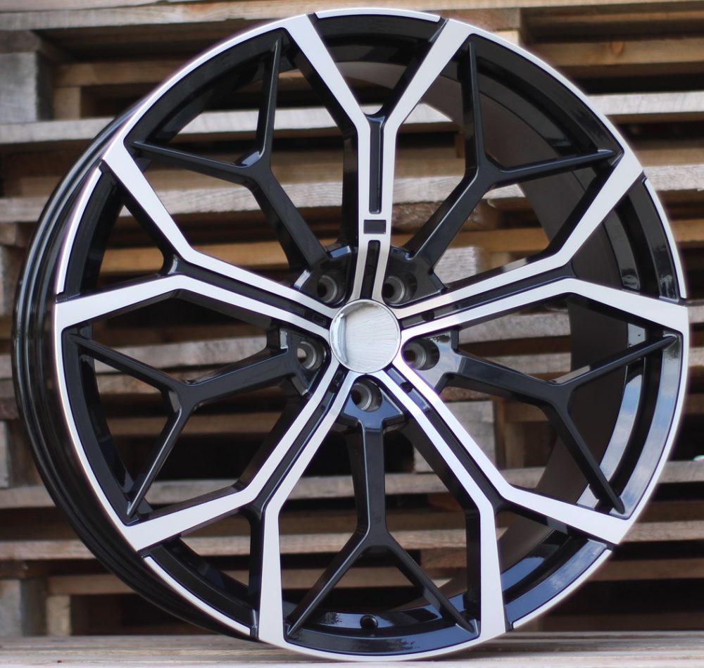 R22x10.5 5X112 ET 43 66.6 FE245 Black Polished (MB) For BMW (P2) ((AKC 120 Eur))