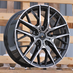 H5080_000000008853 R18x8 5X112 ET 50 66.6 H5080 (8392) Black Polished (MB) For BMW (Z6)