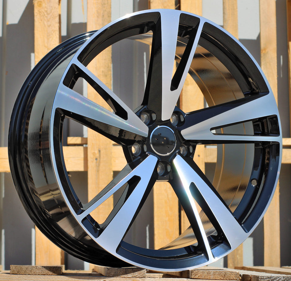 R19x8.5 5X112 ET 40 66.5 I5553 Black Polished (MB) For AUD (K7+P2)